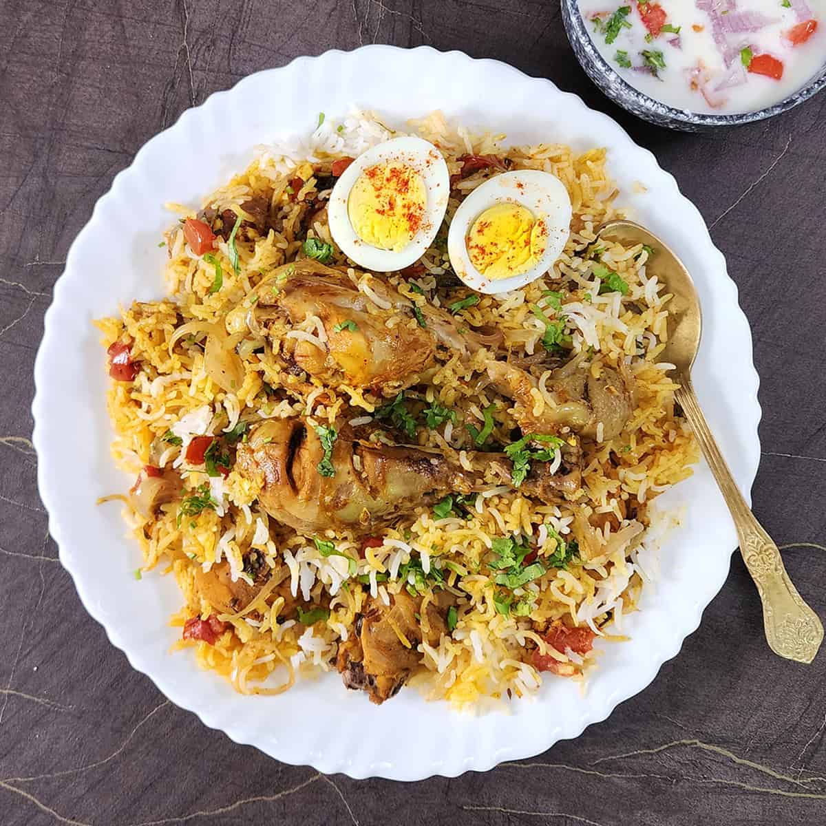 Chicken biryani