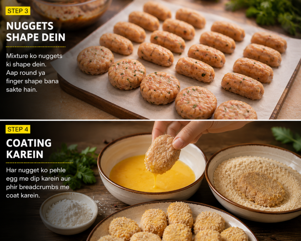 Crispy Chicken Nuggets Recipe