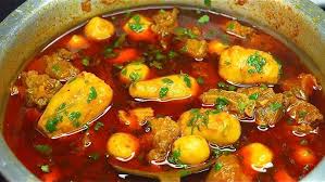 Arvi Gosht Recipe Pakistani Style