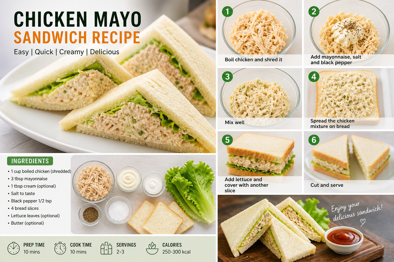 Easy Chicken sadwich