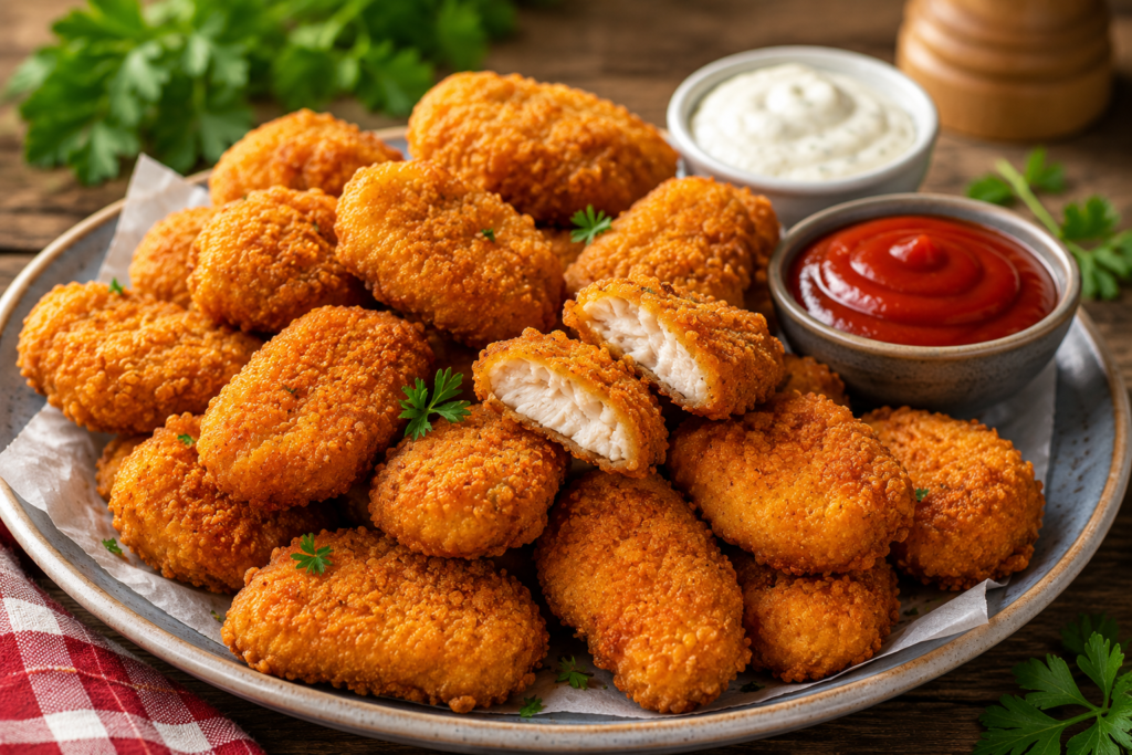 Crispy Chicken Nuggets Recipe