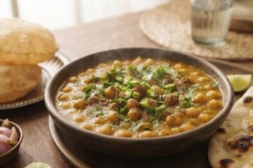 Lahori Chana Recipe: Garnish aur serving ka final step."