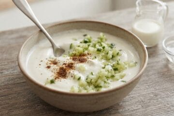 Adding Cucumber to Yogurt Roasted Cumin Raita Healthy Cucumber Yogurt Dip
