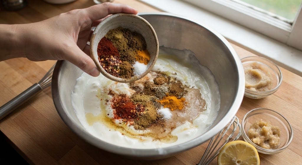 Spices mixed for Mutton Steam Chops Recipe